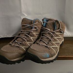 The North Face Brown Hiking Boots
